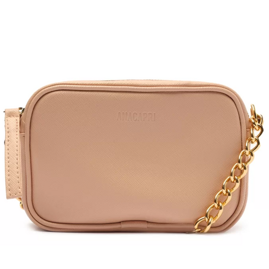 Crossbody Anacapri Rosa Essencial Pequena