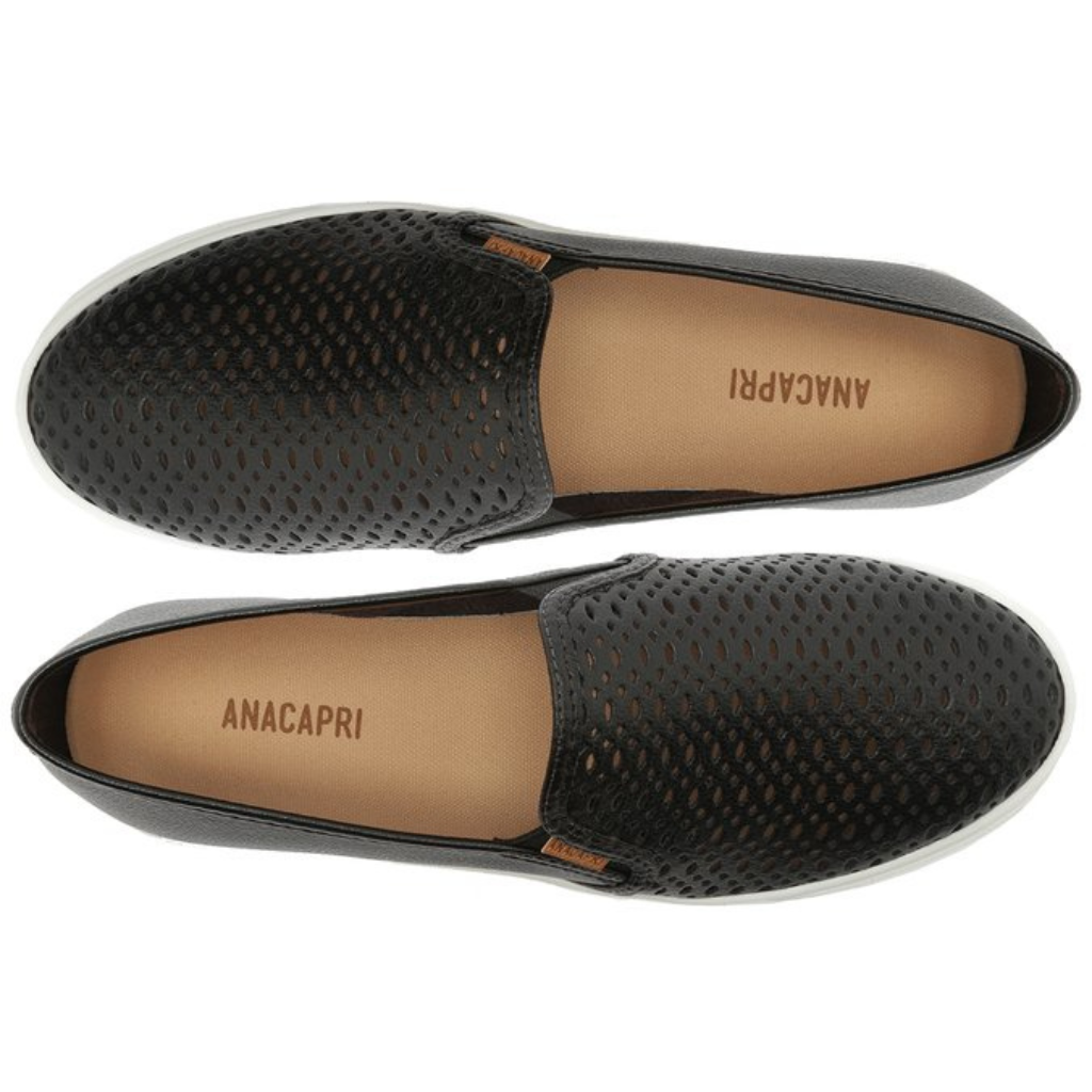 Tênis Anacapri Slip On Preto Ana