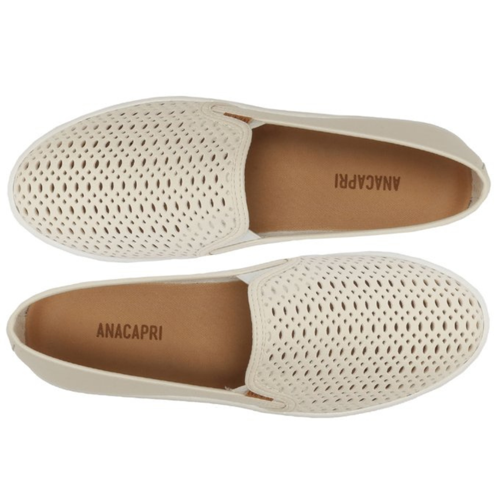 Tênis Anacapri Slip On Branco Ana