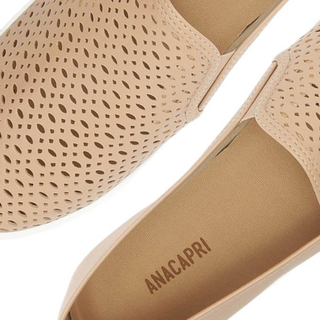 Tênis Anacapri Nude Slip On Ana