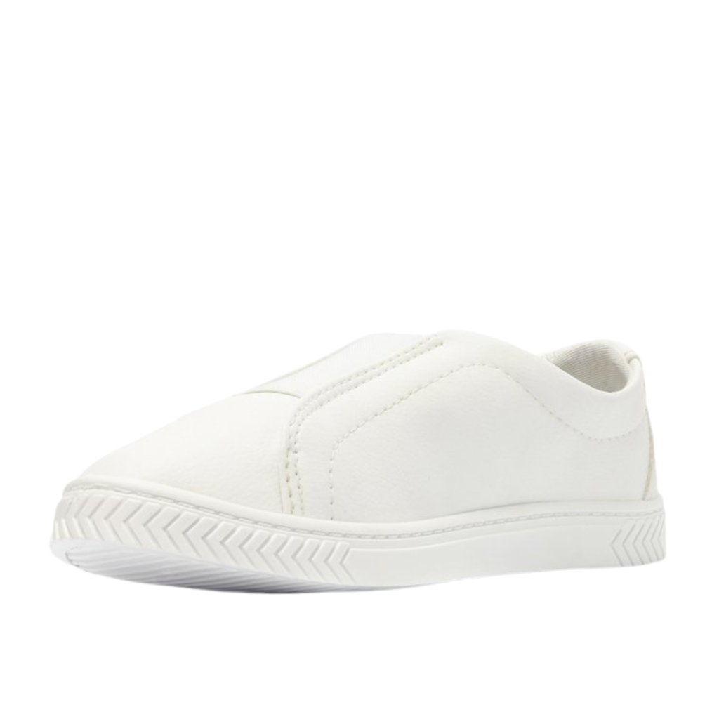 Tênis Anacapri Slip On Branco Elástico