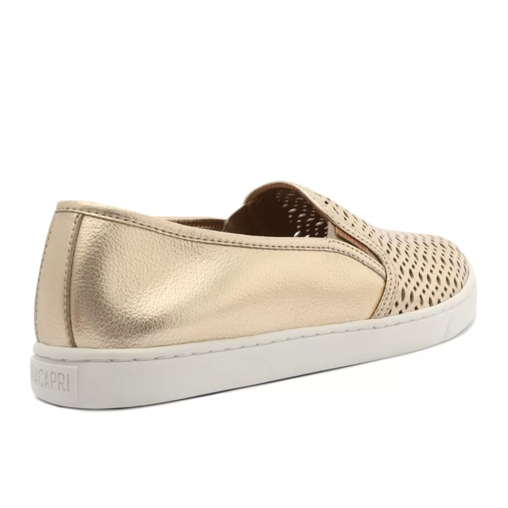 Tênis Anacapri Slip On Dourado Ana