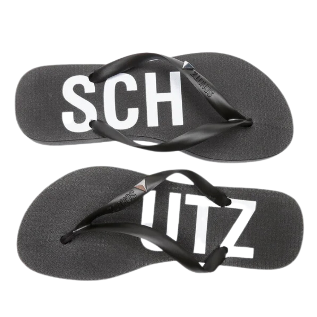 Chinelo Schutz Jellys Preto