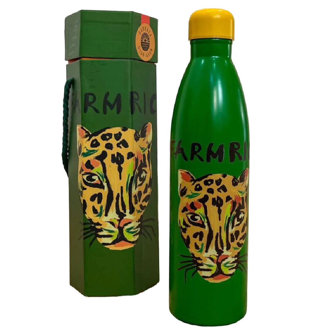 Garrafa Farm Glub Glub 750ml Tigre Verde