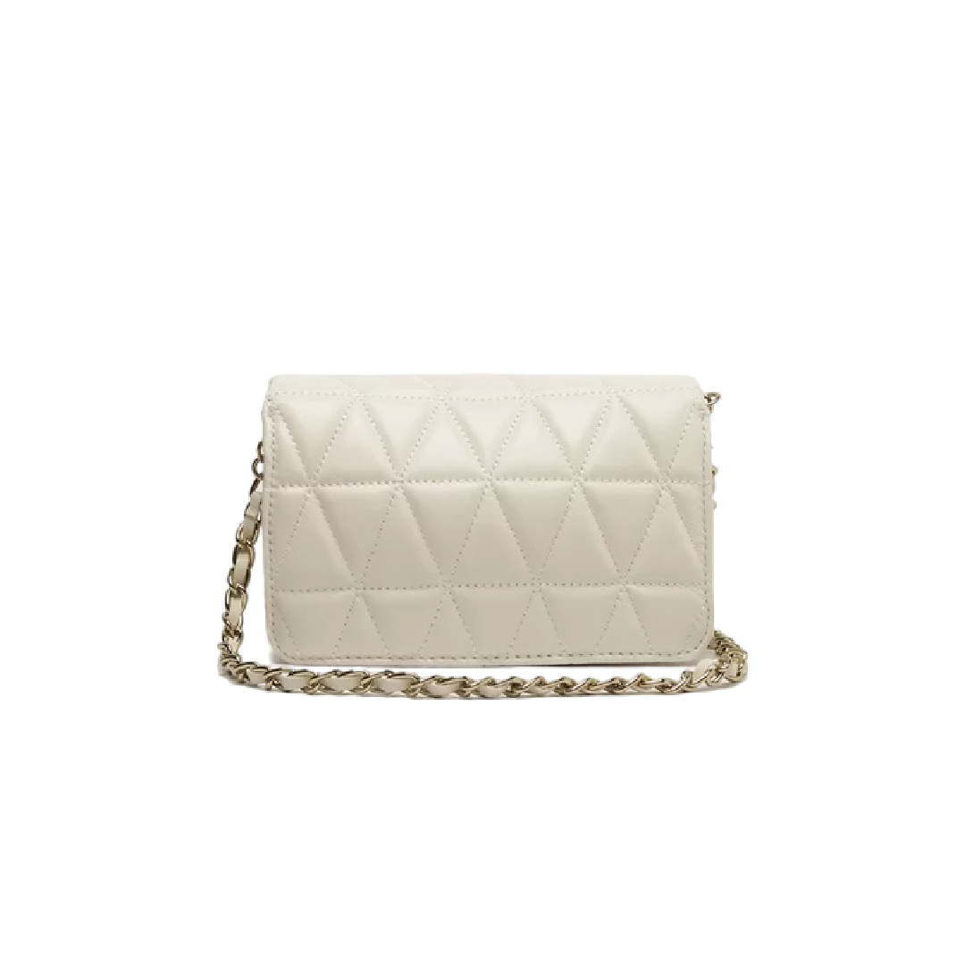 Bolsa Schutz Pequena Tiracolo 944 Matelassê Off White