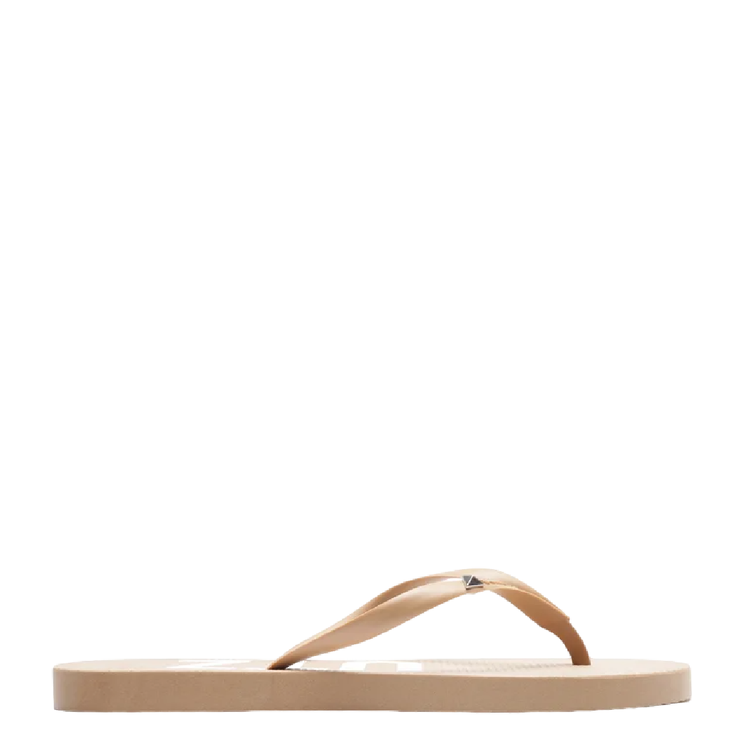 Chinelo Schutz Flip Flop Triangle Bege