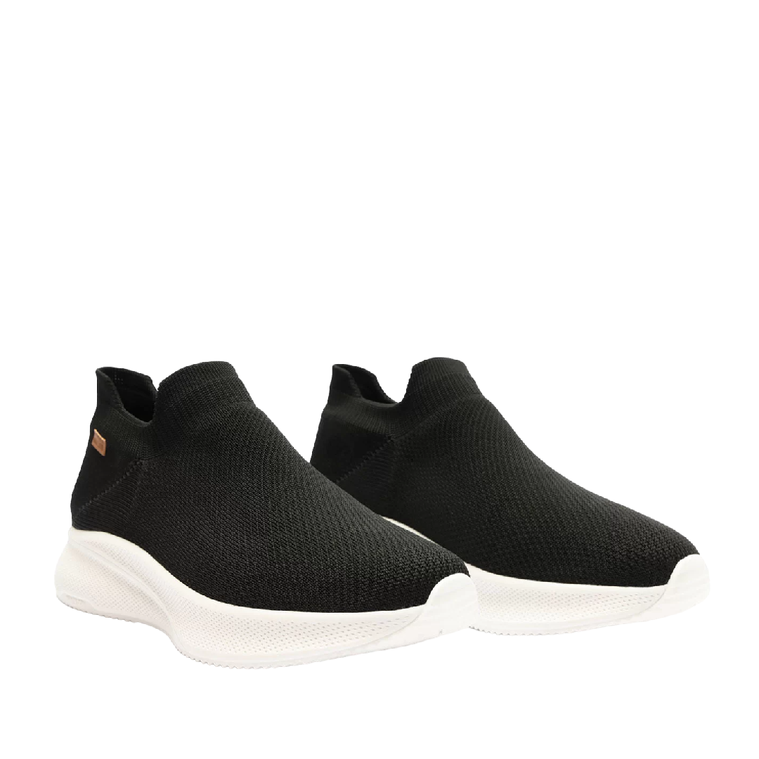 Tênis Anacapri Slip On Sporty Knit Mono Preto