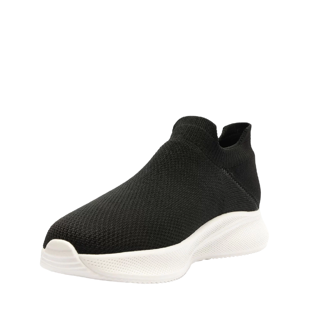 Tênis Anacapri Slip On Sporty Knit Mono Preto