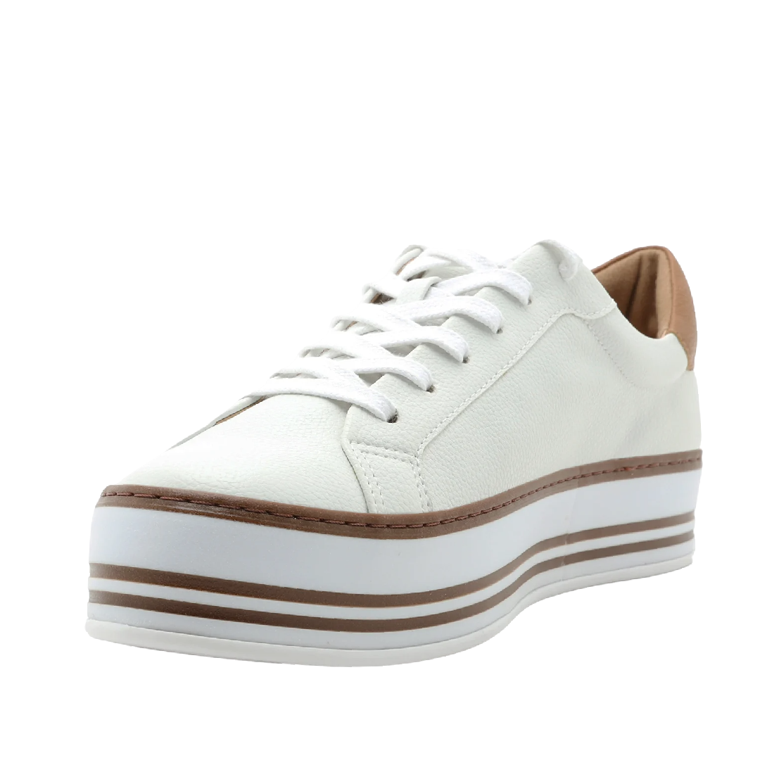 Tênis Anacapri Branco Flatform Paula