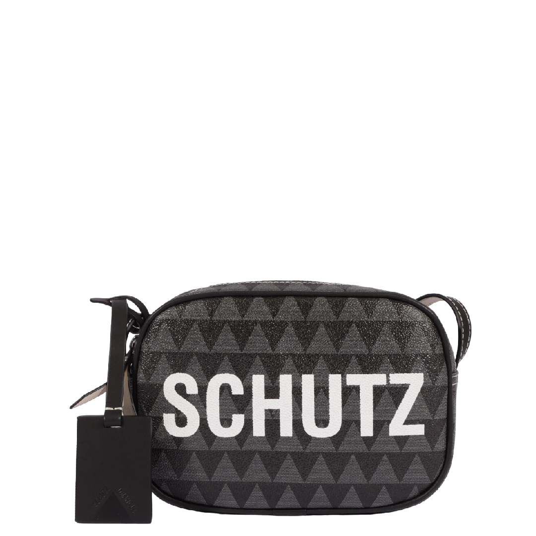 Camera Bag Schutz Couro Pequena Triangle