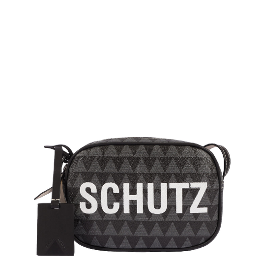 Camera Bag Schutz Couro Pequena Triangle