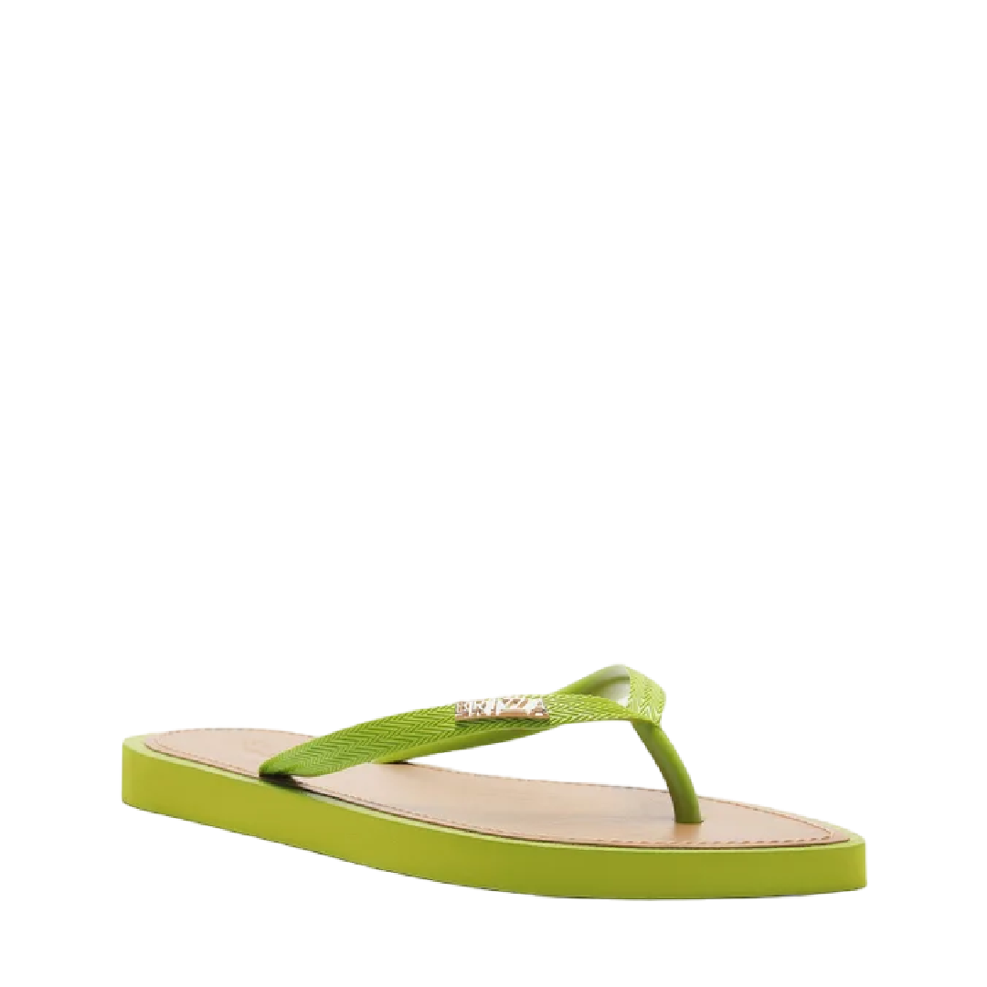 Chinelo de Dedo Brizza Arezzo Verde Recouro Flash