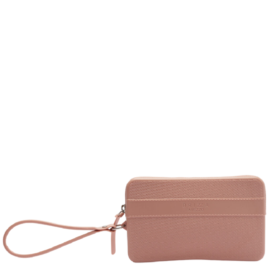 Clutch Brizza Arezzo Rosa Alça Malu