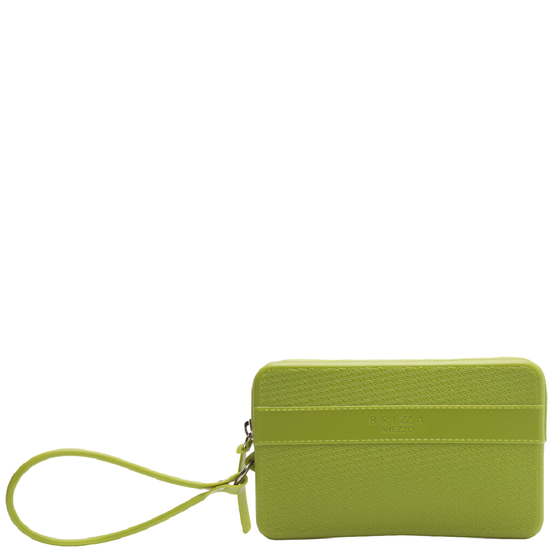 Clutch Brizza Arezzo Verde Alça Malu