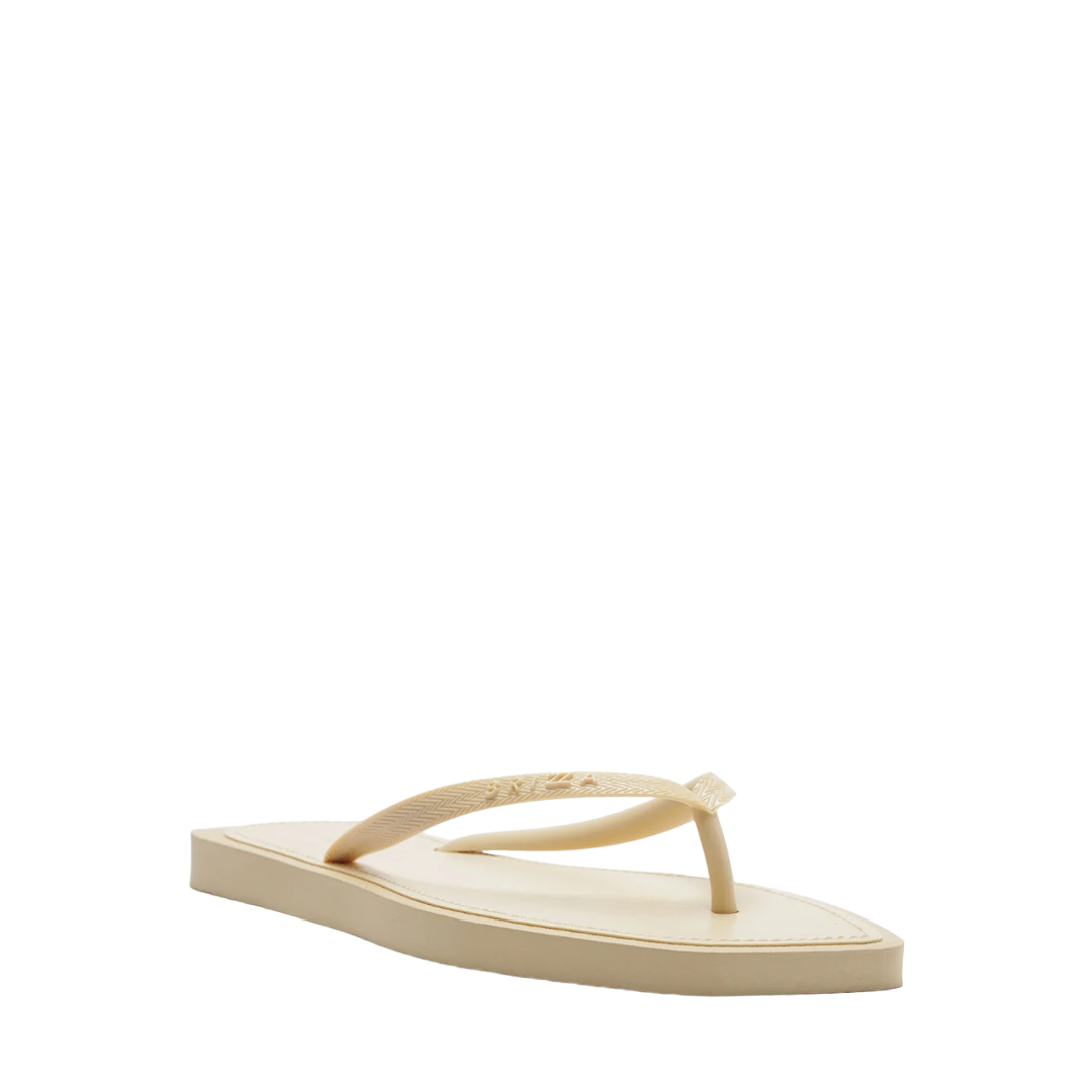 Chinelo de Dedo Brizza Arezzo Off White Recouro Flash Clean