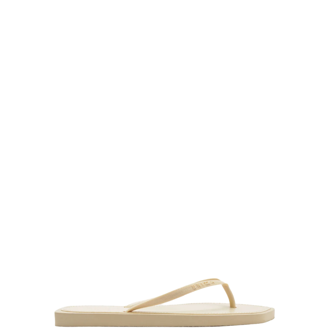 Chinelo de Dedo Brizza Arezzo Off White Recouro Flash Clean