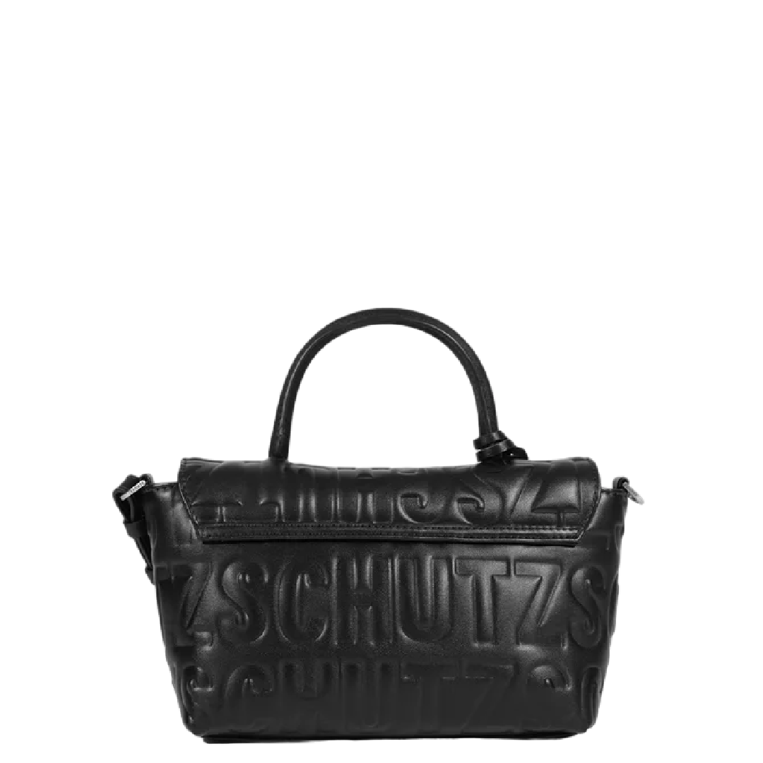 Bolsa Schutz Tote Gifts Astec Couro Preta