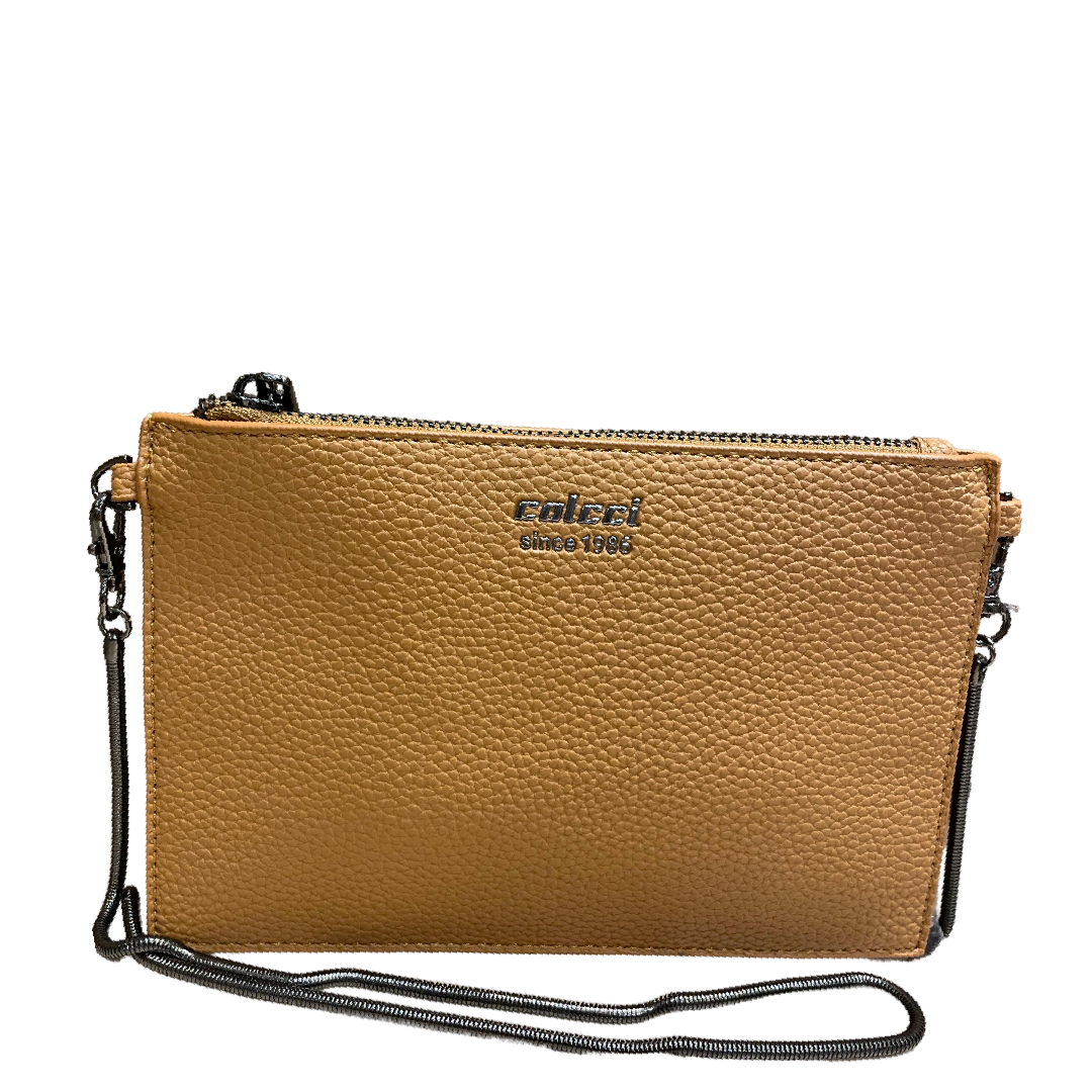 Bolsa Crossbody Colcci Letter Caramelo