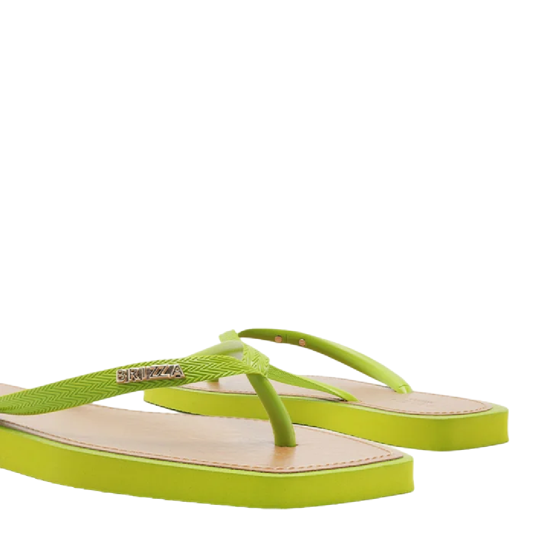 Chinelo de Dedo Verde Recouro Square Brizza