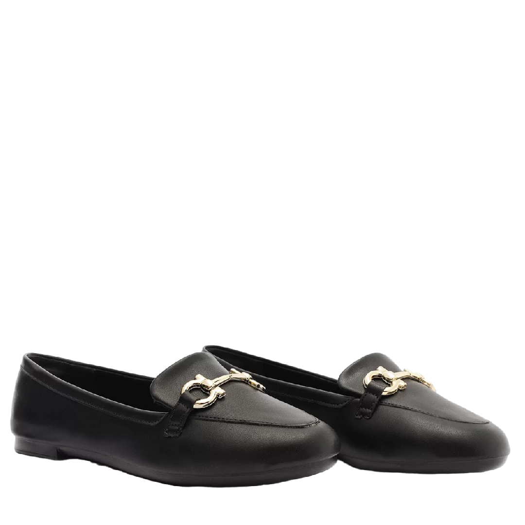 Mocassim Anacapri Bridão Classy Minimal Preto