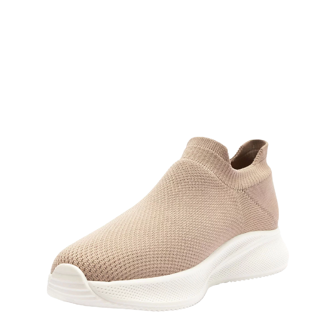 Tênis Anacapri Slip On Sporty Knit Mono Bege