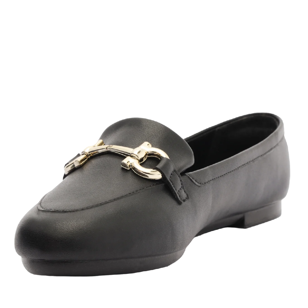 Mocassim Anacapri Bridão Classy Minimal Preto