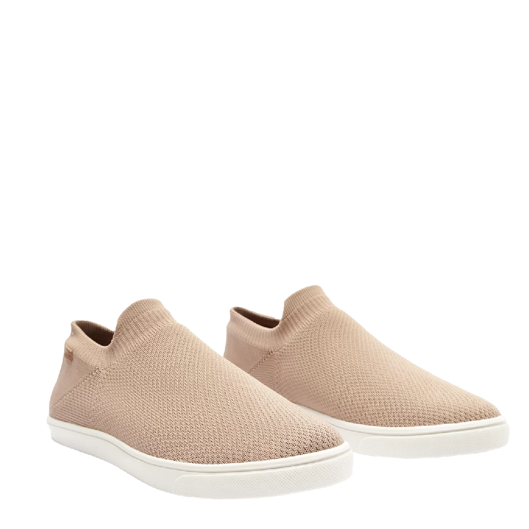 Tênis Anacapri Slip On Knit Mono Bege