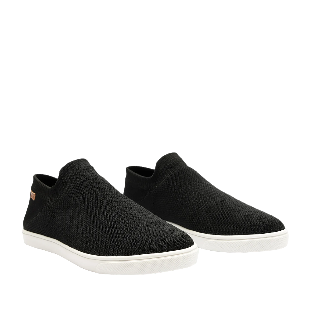 Tênis Anacapri Slip On Knit Mono Preto