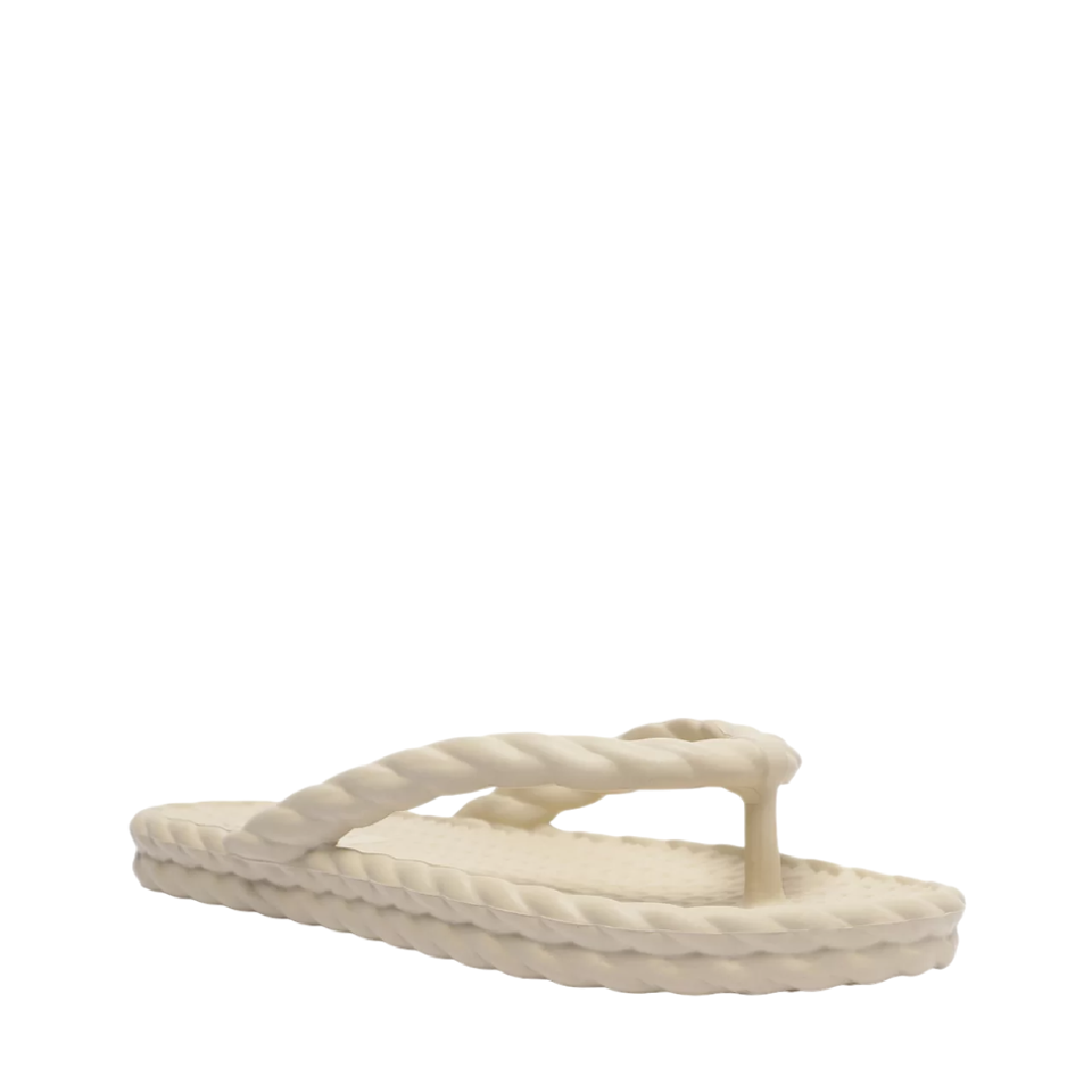 Chinelo de Dedo Brizza Arezzo Off-White Marrocos