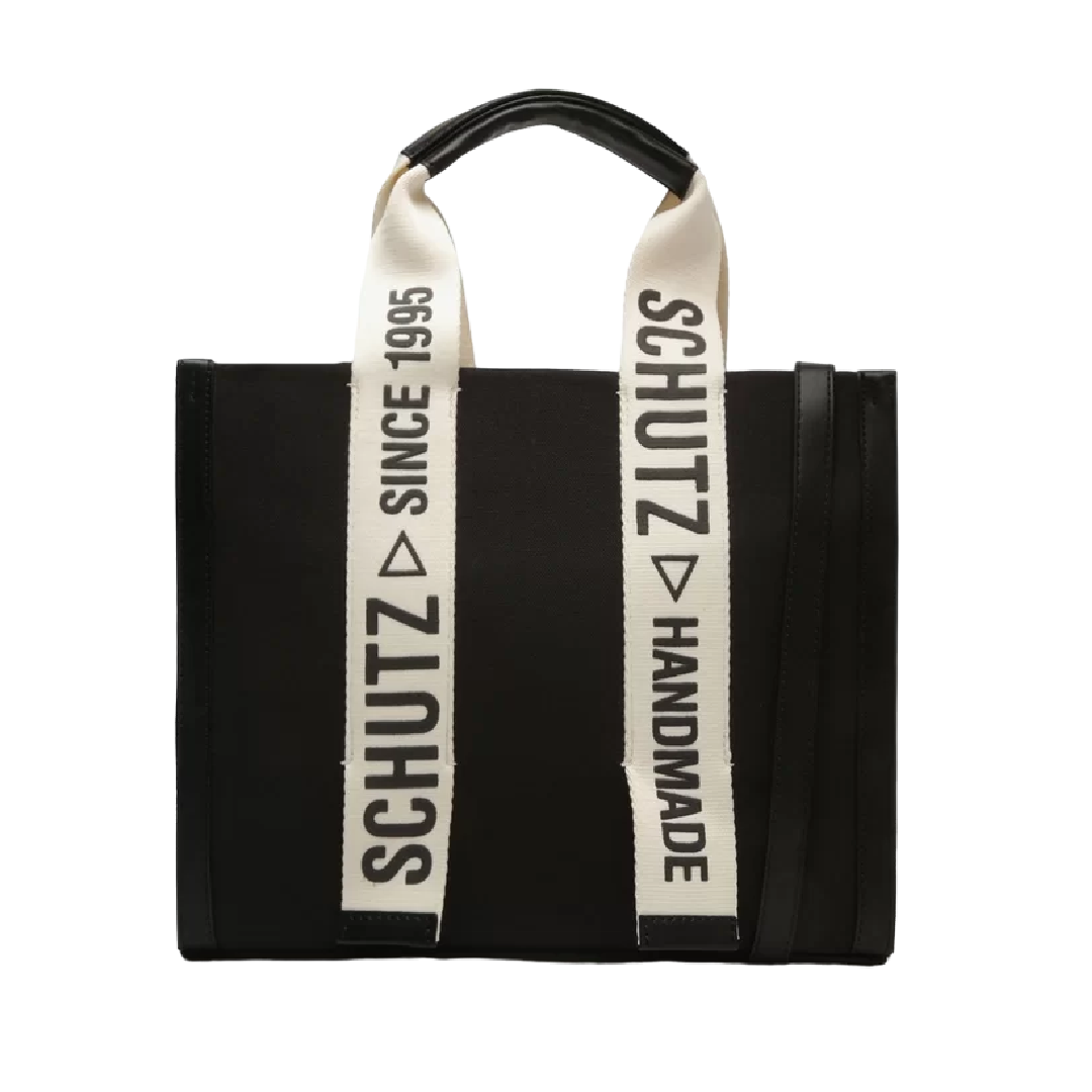 Bolsa Schutz Mini Tote Livia Preto Cru