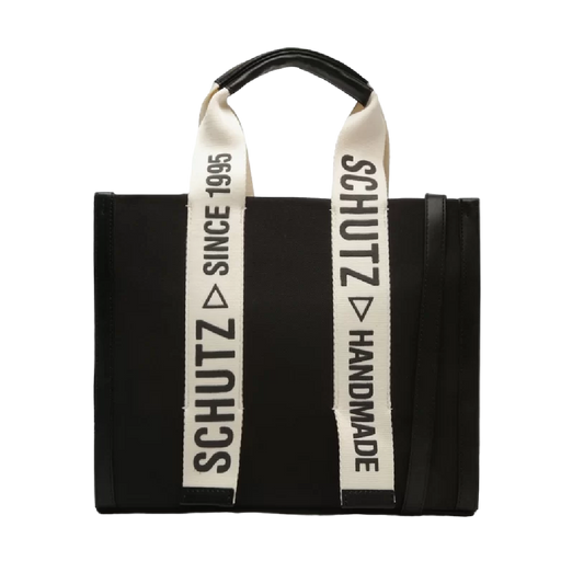 Bolsa Schutz Mini Tote Livia Preto Cru