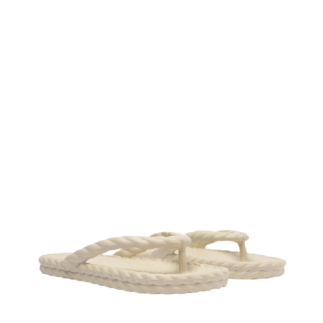 Chinelo de Dedo Brizza Arezzo Off-White Marrocos