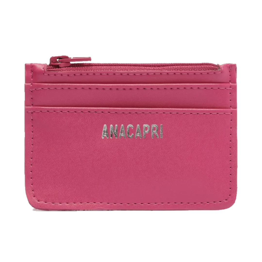 Porta-Cartões AnaCapri Rosa Pink Pequeno