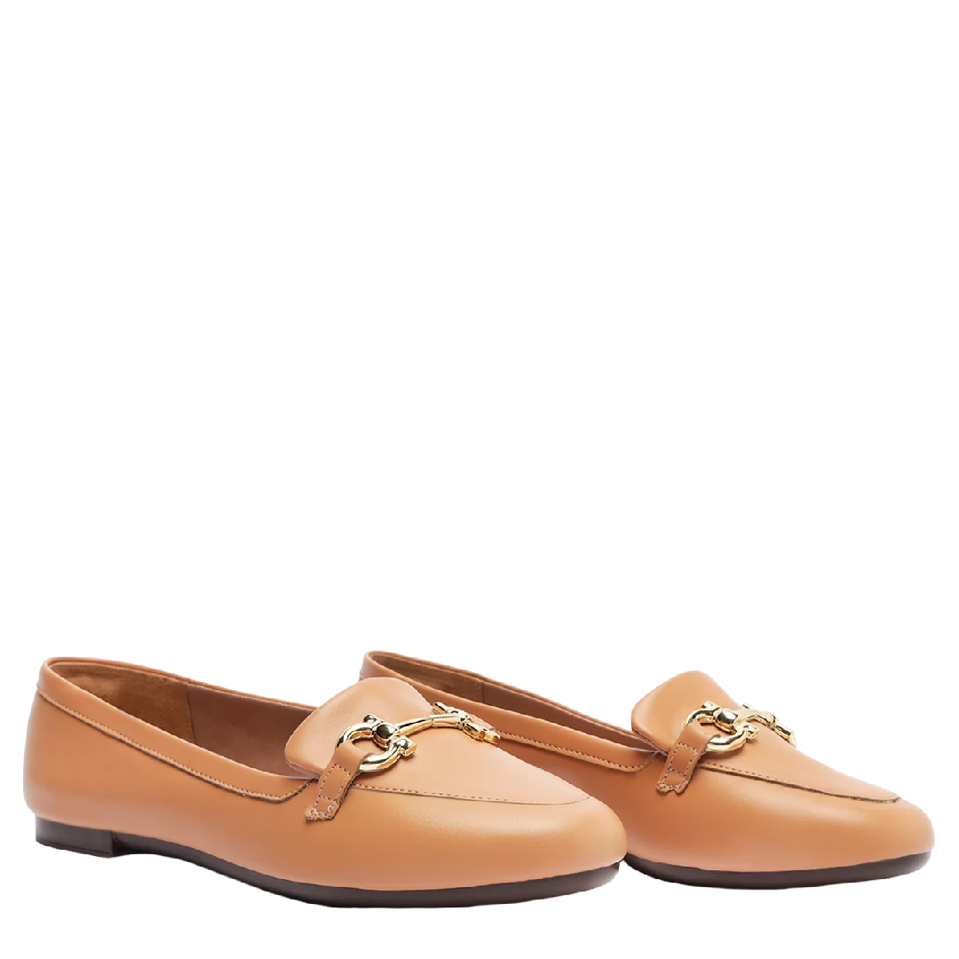 Mocassim Anacapri Bridão Classy Minimal Marrom