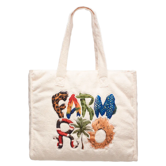 Totebag Farm Praiana Farm Rio Off White