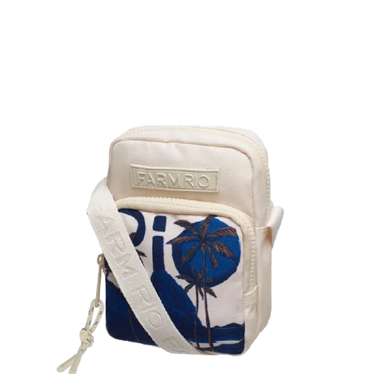 Bolsa Farm Da Gema Encanto Tropical Off White