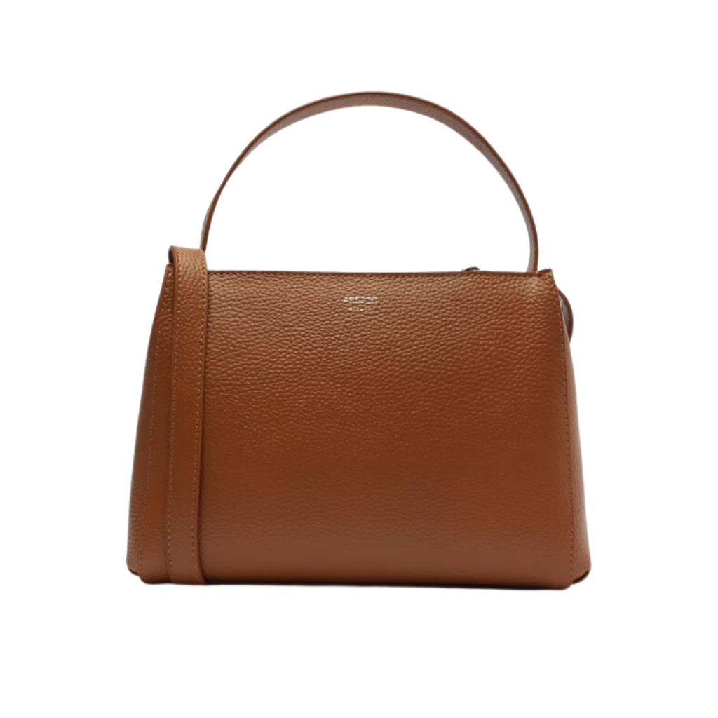 Bolsa Arezzo Tote Marrom Caramel Emilly Média