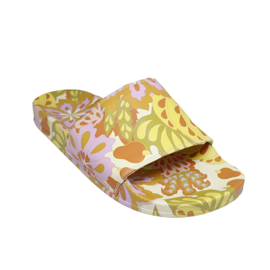 Chinelo Slide Farm Praiana Floral Lee