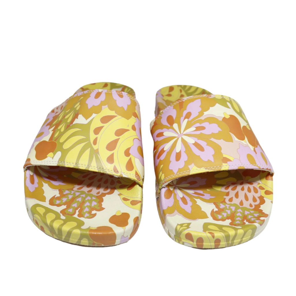 Chinelo Slide Farm Praiana Floral Lee