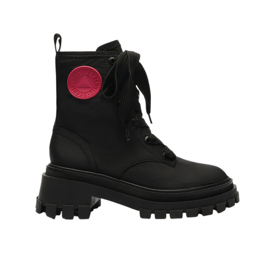 Bota Schutz Coturno Tratorado Nylon Preto